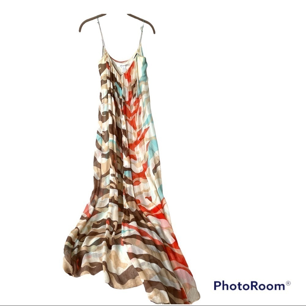 DVF Silk Maxi Dress 8 - Picture 4 of 5